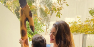 بالصور| روان بن حسين تحتفل بعيد ميلاد طفلتها: بنتي الغالية صار عمرها سنة